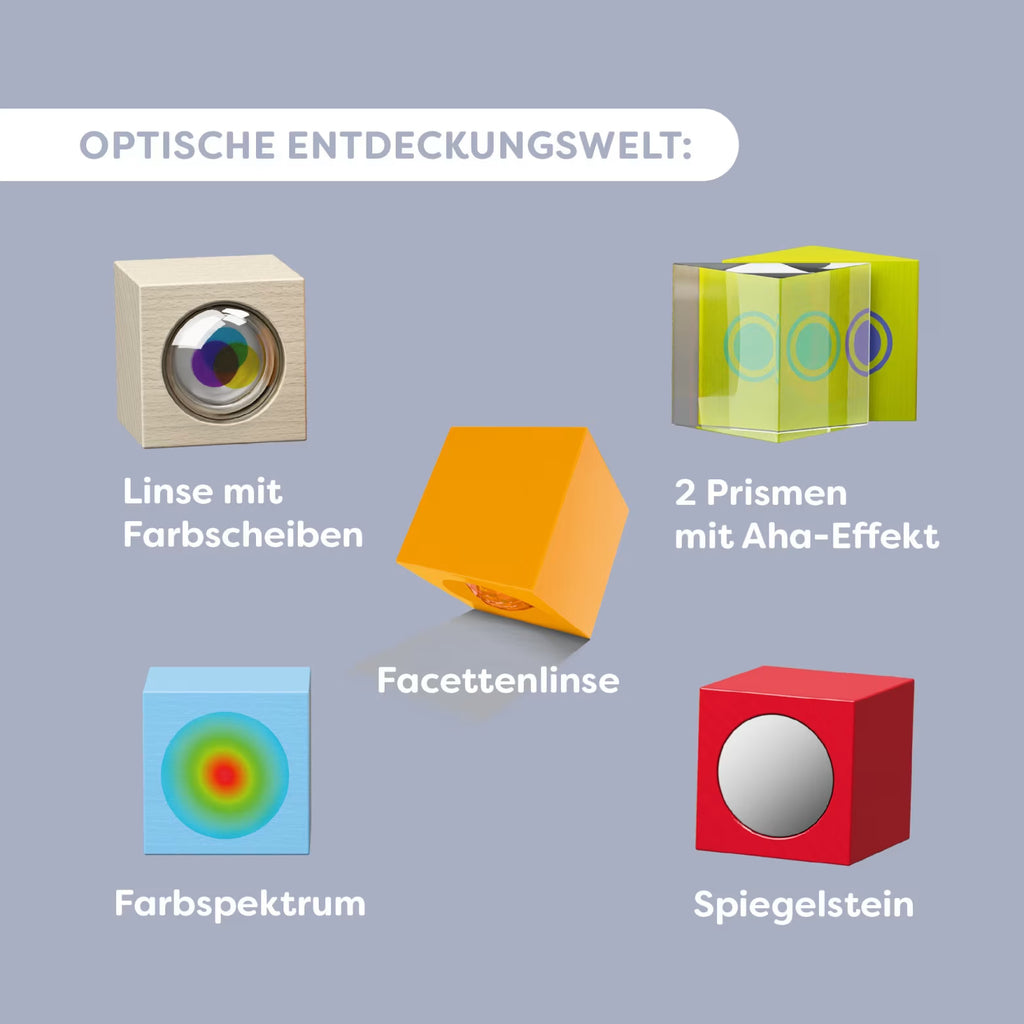 Ontdekkingsbouwstenen Optiek - set van 6