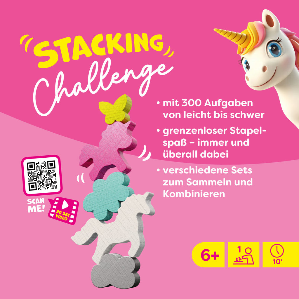 Behendigheidsspel Stacking Challenge - Unicorns