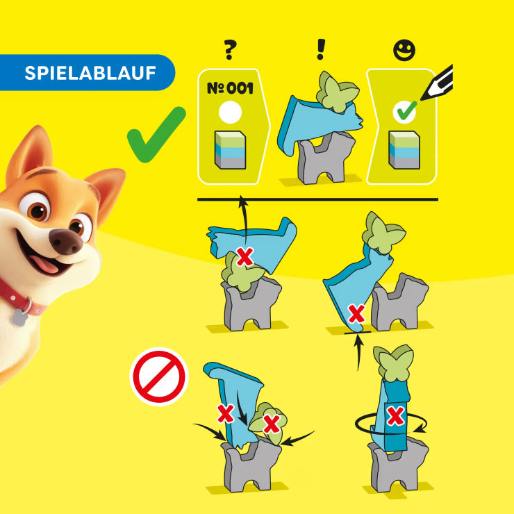 Behendigheidsspel Stacking Challenge - Animals