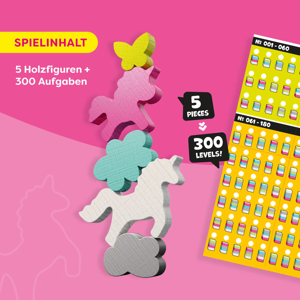 Behendigheidsspel Stacking Challenge - Unicorns