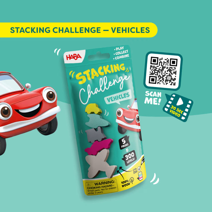 Jeu d'adresse Stacking Challenge - Véhicules