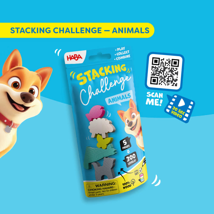 Behendigheidsspel Stacking Challenge - Animals
