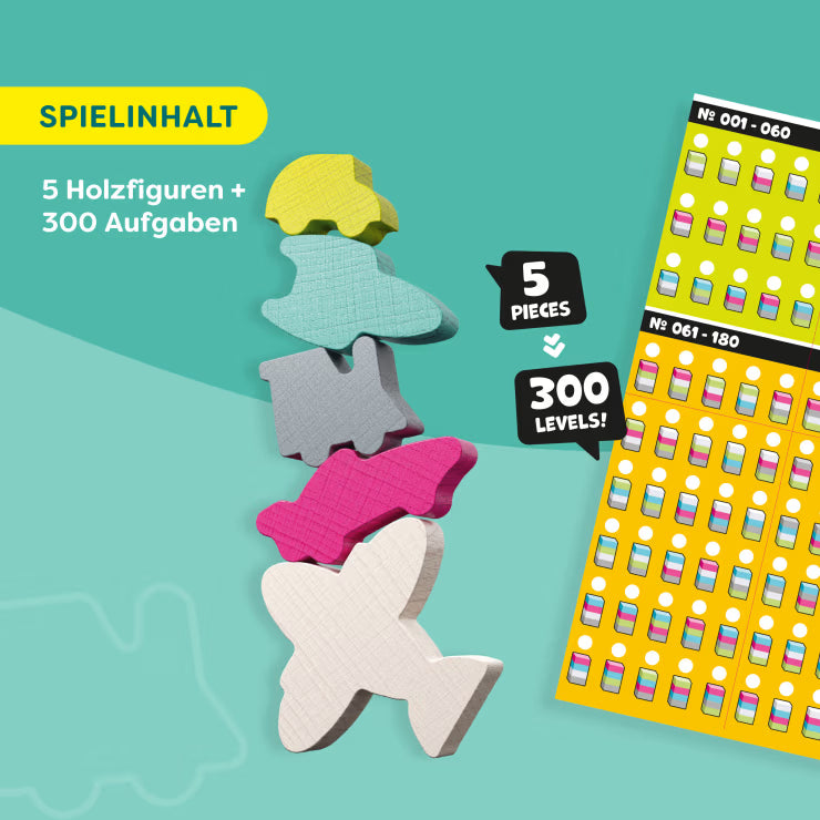 Jeu d'adresse Stacking Challenge - Véhicules