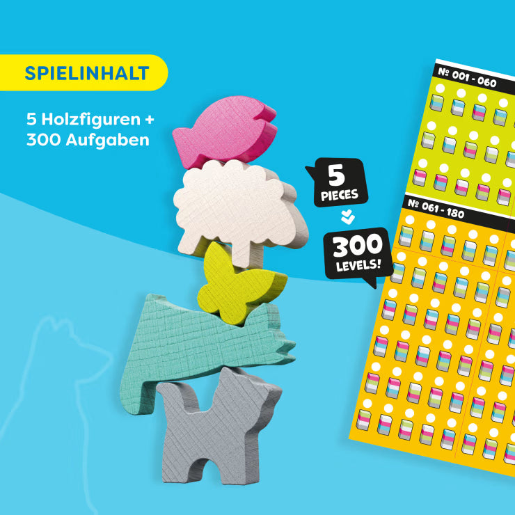 Behendigheidsspel Stacking Challenge - Animals