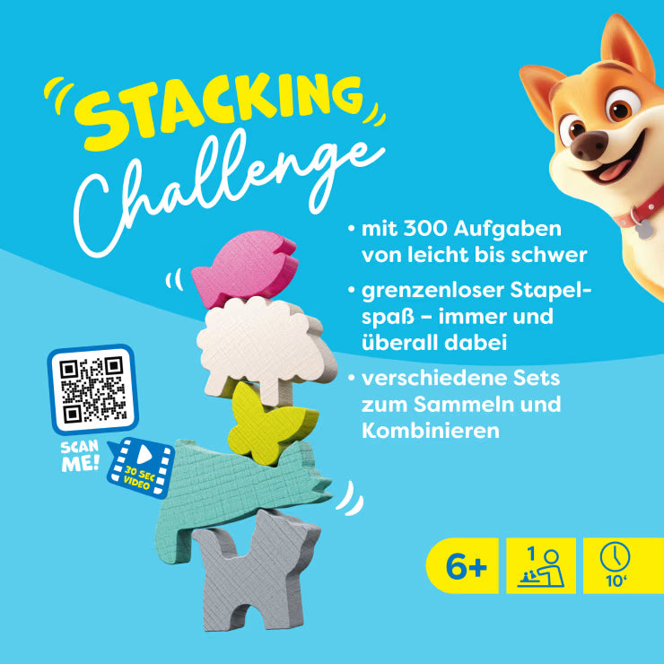 Behendigheidsspel Stacking Challenge - Animals