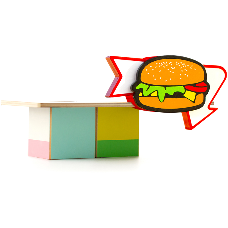 Burger Shack (Fd3) 21,6X8,9X10,2Cm, 3+