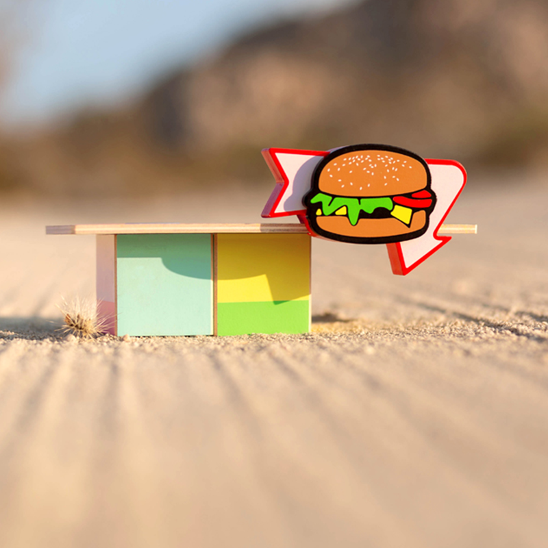 Burger Shack (Fd3) 21,6X8,9X10,2Cm, 3+