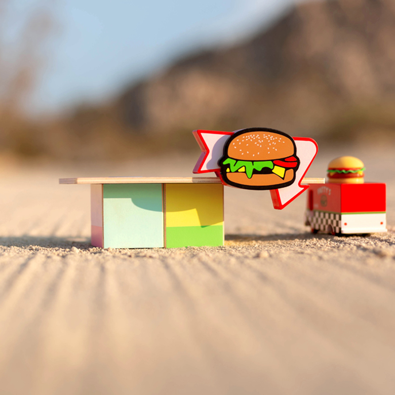 Burger Shack (Fd3) 21,6X8,9X10,2Cm, 3+