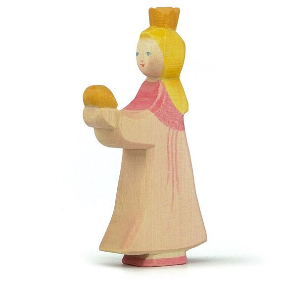 Houten Figuur - Prinses Voor Kikkerprins