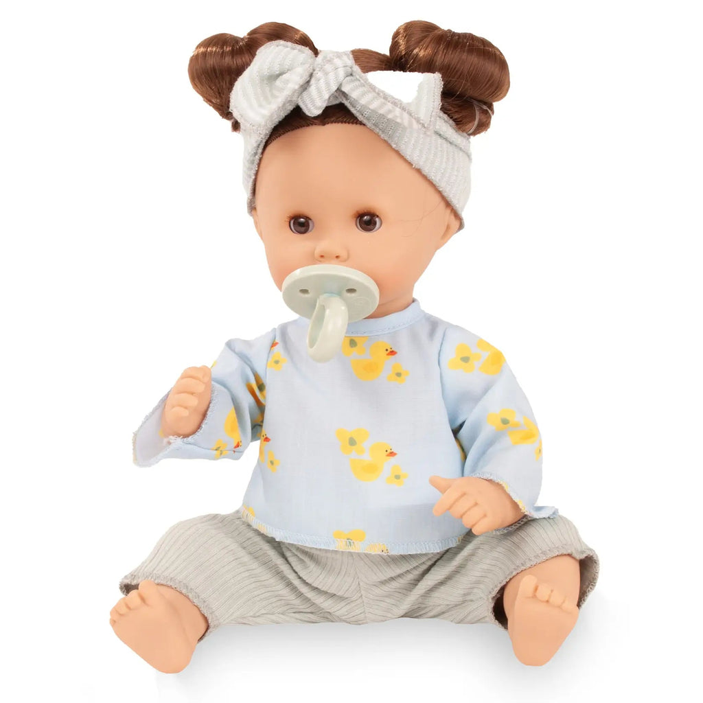 Poupée Aquini Bébé Dormeur Petit Canard - 33 cm