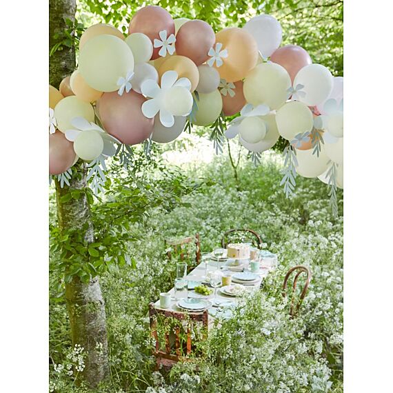 Ballonenboog | Pastel Daisy Balloon Garland