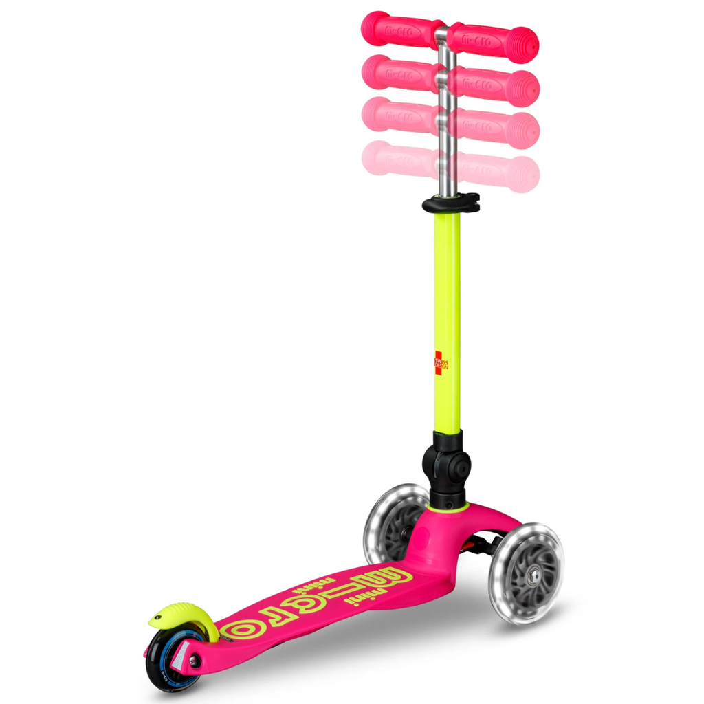 Mini Micro Foldable LED roze/geel - 2 tot 5 jaar