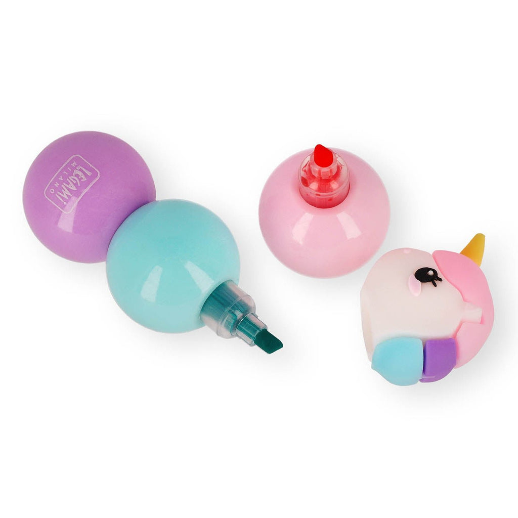 3 - in - 1 Markeerstift 3 Is Better Than 1 - Unicorn - Kleuren en tekenen Legami - In den Olifant