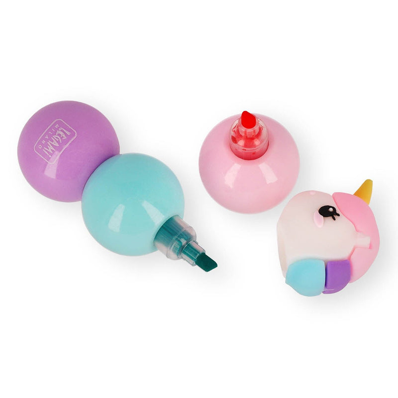3 - in - 1 Markeerstift 3 Is Better Than 1 - Unicorn - Kleuren en tekenen Legami - In den Olifant