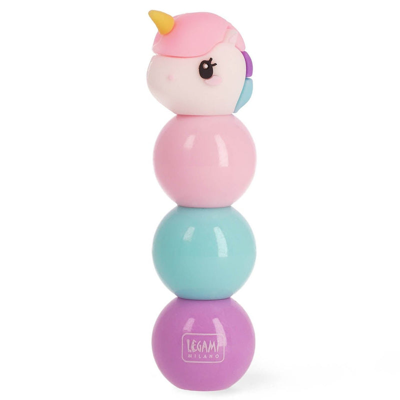 3 - in - 1 Markeerstift 3 Is Better Than 1 - Unicorn - Kleuren en tekenen Legami - In den Olifant