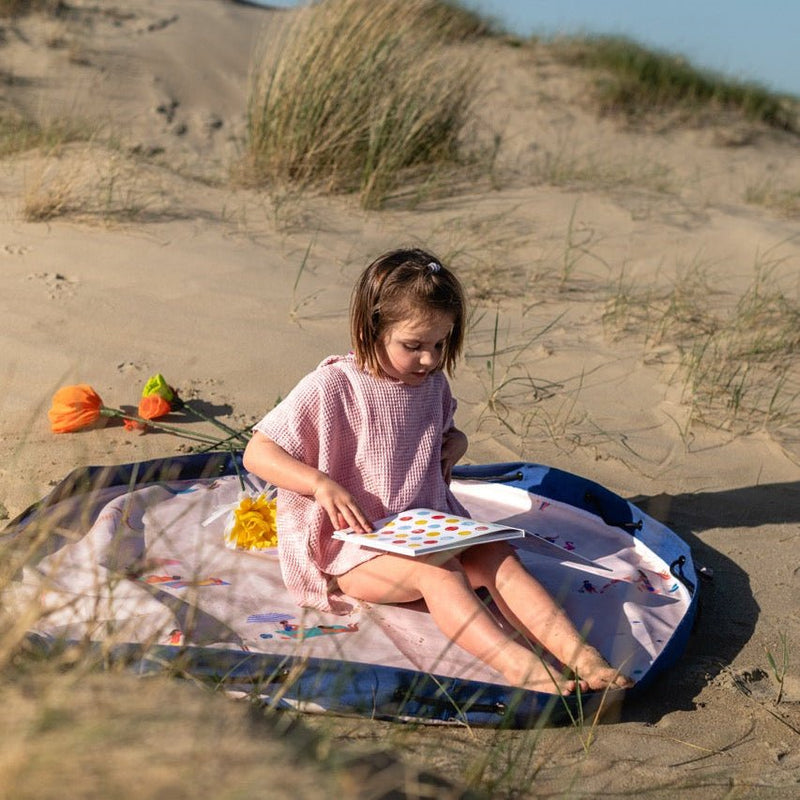 3 - in - 1 outdoor speelkleed & opbergzak - beach - Opbergers Play&go - In den Olifant