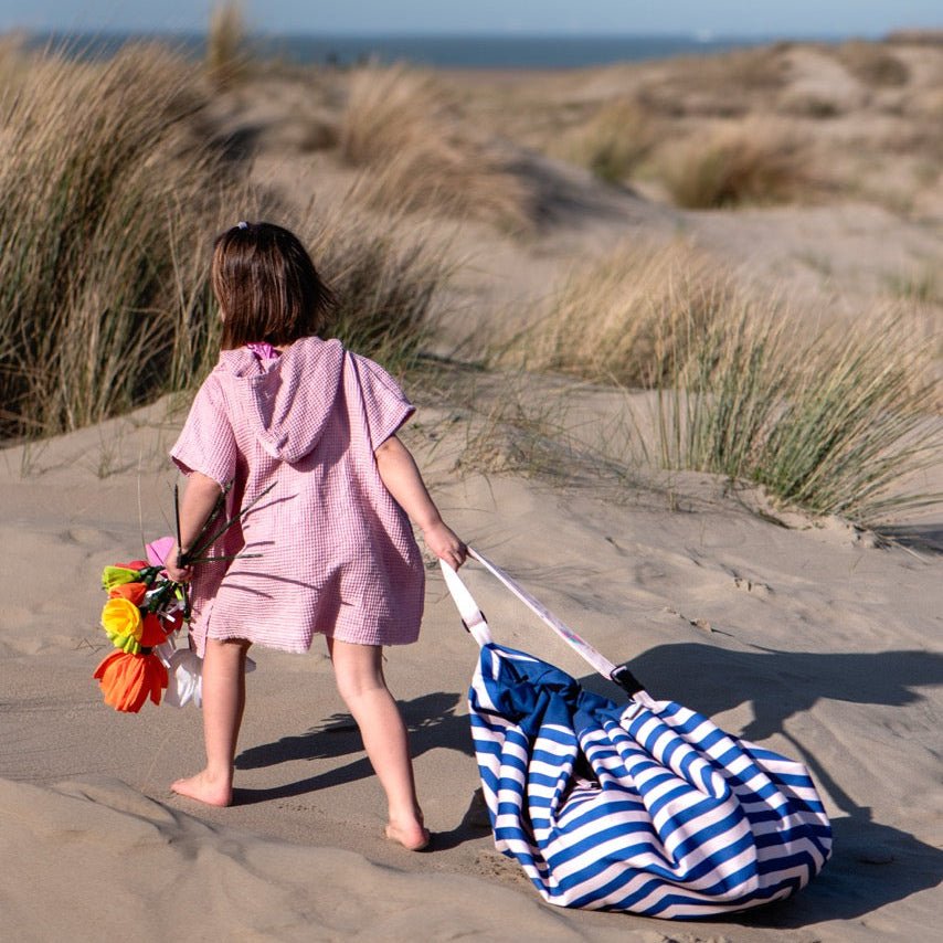 3 - in - 1 outdoor speelkleed & opbergzak - beach - Opbergers Play&go - In den Olifant