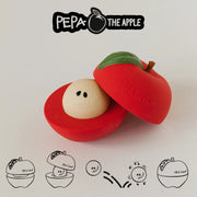 3 in 1 stapelspeeltje - Stack & Bounce Apple - Sorteer - en stapelspeelgoed Oli&Carol - In den Olifant