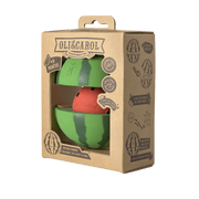 3 in 1 stapelspeeltje - Stack & Bounce Watermelon - Sorteer - en stapelspeelgoed Oli&Carol - In den Olifant