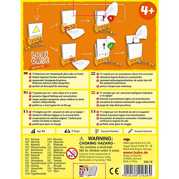 Logicase Denkspel Startersset 4+