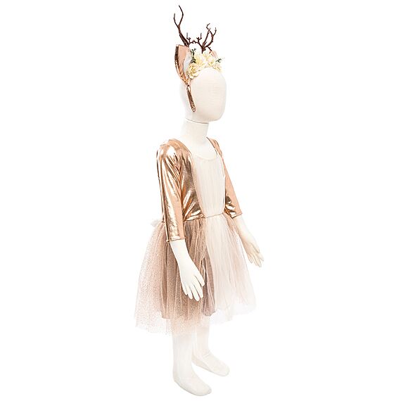 Verkleedjurk Met Diadeem - Woodland Deer