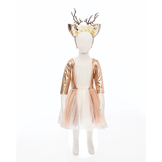 Verkleedjurk Met Diadeem - Woodland Deer