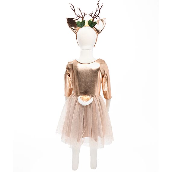 Verkleedjurk Met Diadeem - Woodland Deer