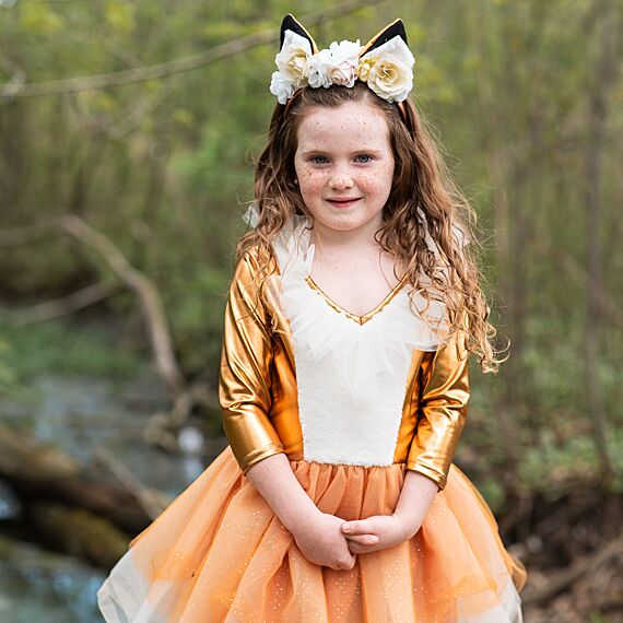 Verkleedjurk Met Diadeem - Woodland Fox