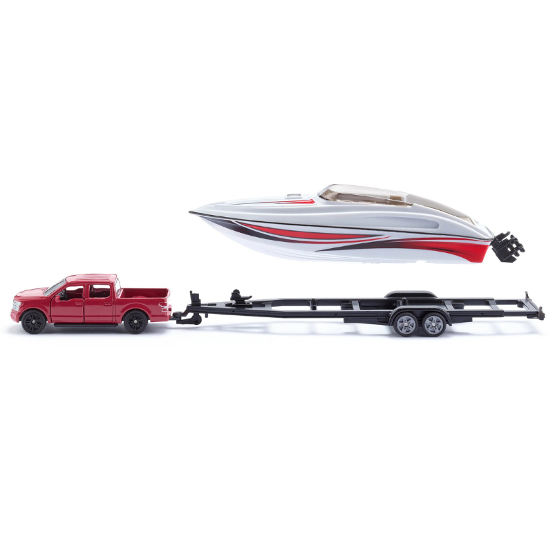 Ford F150 met speedboot 1:55