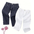 Boutique, Set "Jeans Star", Staanpoppen 45-50 Cm (Inhoud: 2 Stuks)