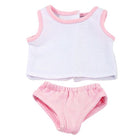 Basic Boutique, Ondergoed "Classic Pink", Babypoppen 30-33 Cm / Staanpoppen 45-50 Cm (Inhoud: 2-Delig)