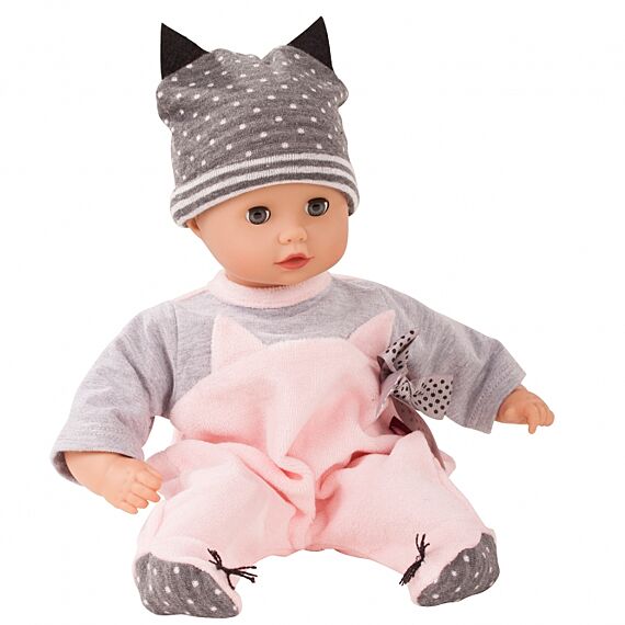 Boutique, Combi "Cosy Cat", Babypoppen 30-33 Cm (Inhoud: 2-Delig)