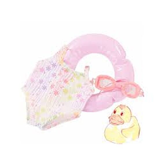 Boutique, Set, Badpak "Summer Must Have", Babypoppen 30-33 Cm (Inhoud 3-Delig)