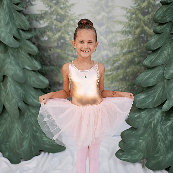 Verkleedjurk Ballet Tutu Dress | Rose Gold