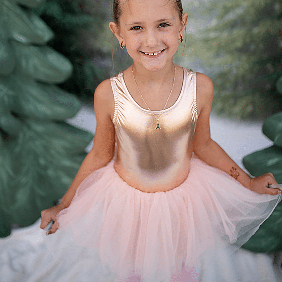 Verkleedjurk Ballet Tutu Dress | Rose Gold