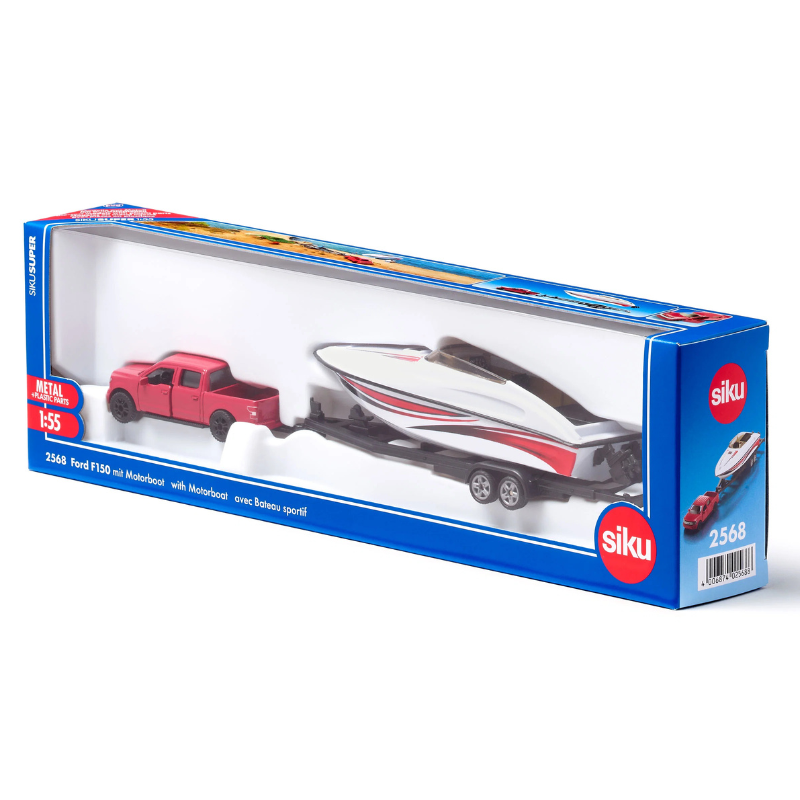 Ford F150 met speedboot 1:55