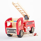 Houten brandweerwagen