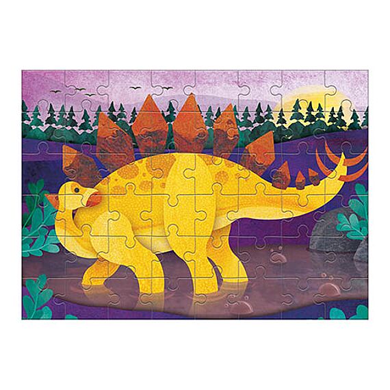 Mini Puzzel Stegosaurus - 48 Stukken