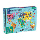 Puzzel Wereldkaart - 78 Stukken