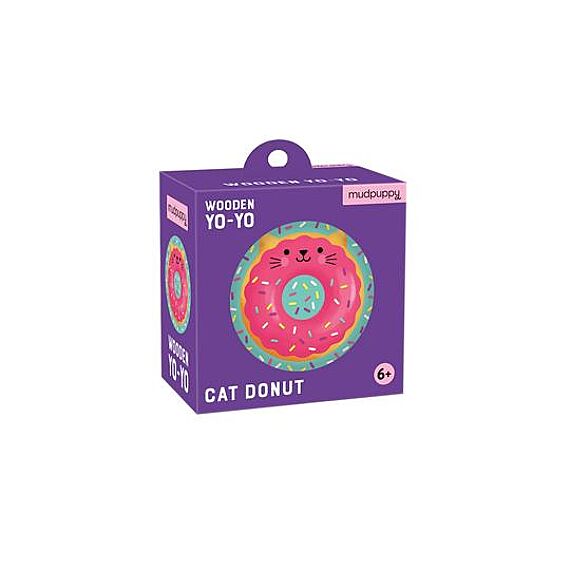 Houten Jojo - Cat Donut