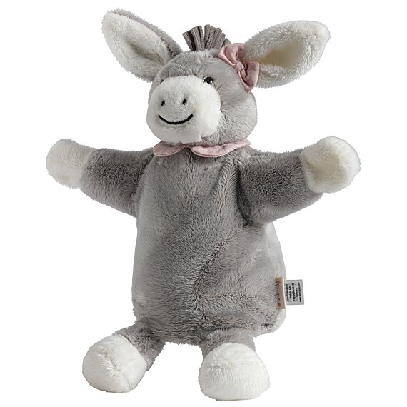 Knuffel En Handpop Ezel Emmi Girl | 34 Cm