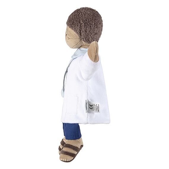 Handpop Voor Kinderen Dokter | 34 Cm