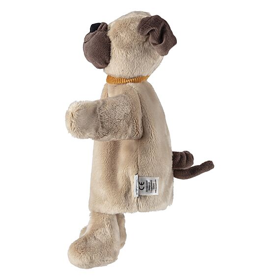 Handpop Knuffeltje Hond | 34 Cm