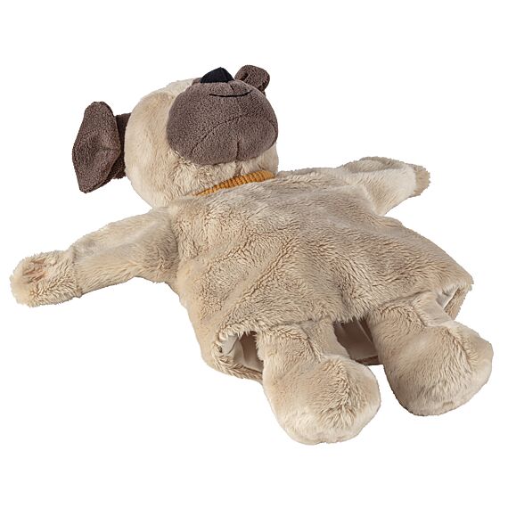 Handpop Knuffeltje Hond | 34 Cm