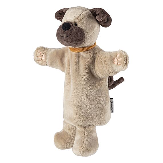 Handpop Knuffeltje Hond | 34 Cm