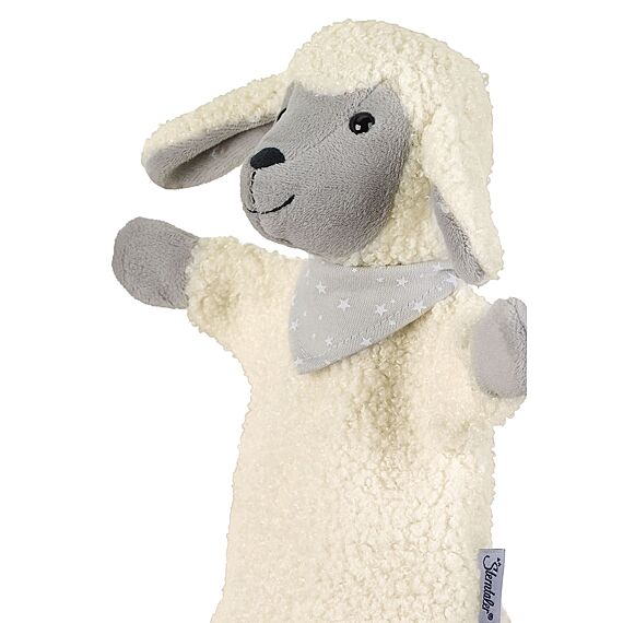 Handpop Knuffeltje Schaap- 26 cm