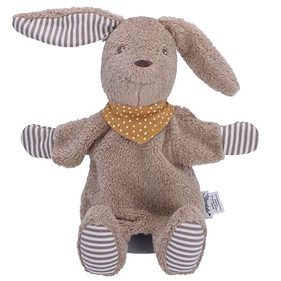 Knuffel Handpop Voor Kinderen Konijn | 24 Cm