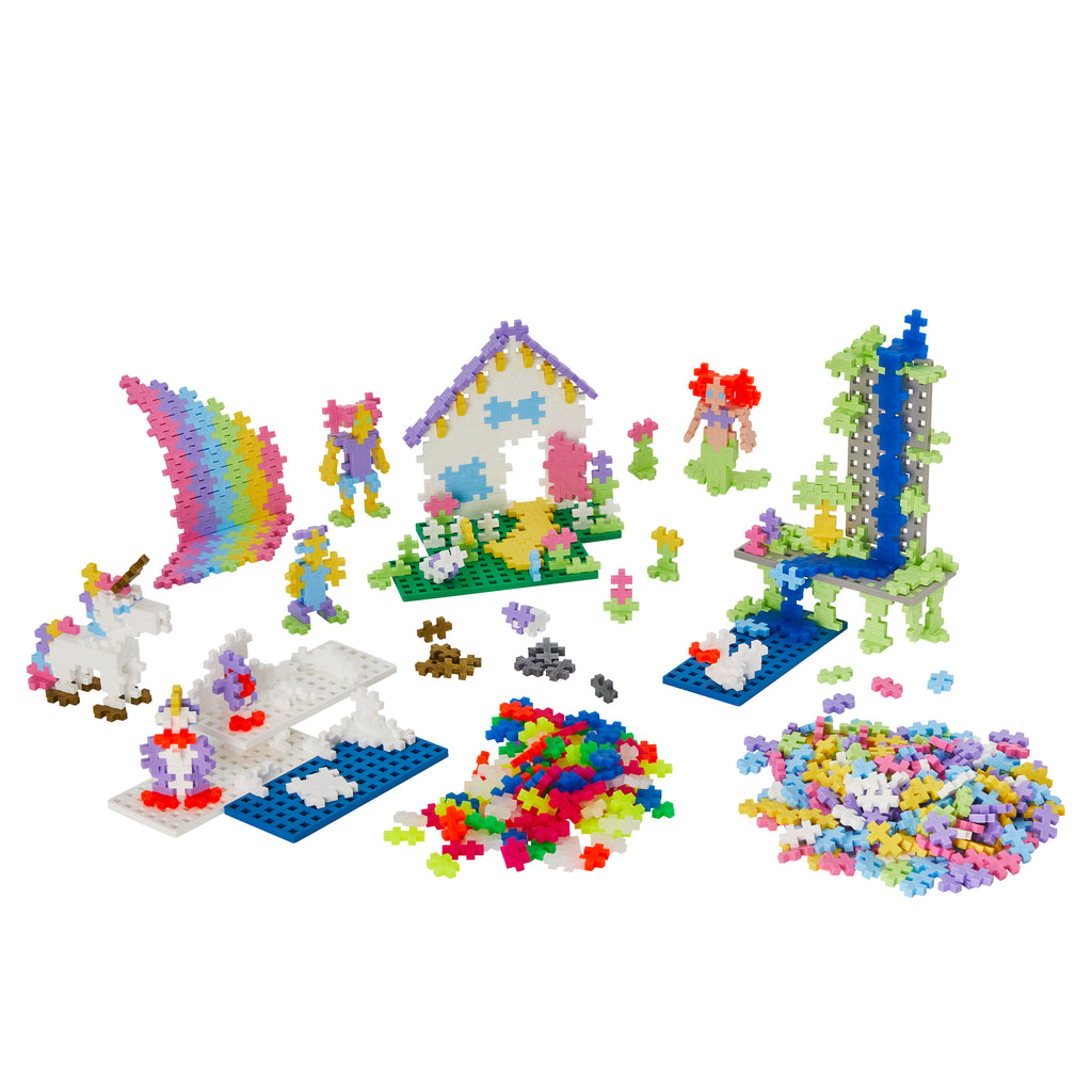 Bouwstenen Plus-Plus Learn to Build Pastel Super Set - 1200 stuks