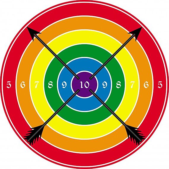 Ronde Schietschijf | Ø 41 Cm