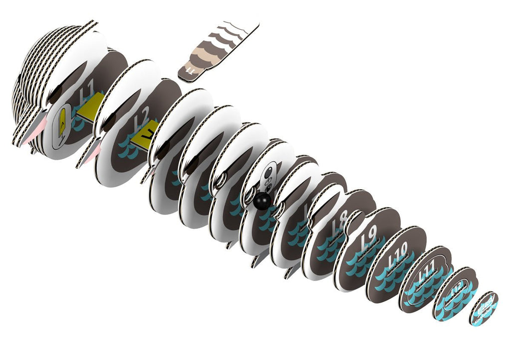 3D puzzel Eugy - Kookaburra - Speciale puzzels Eugy - In den Olifant